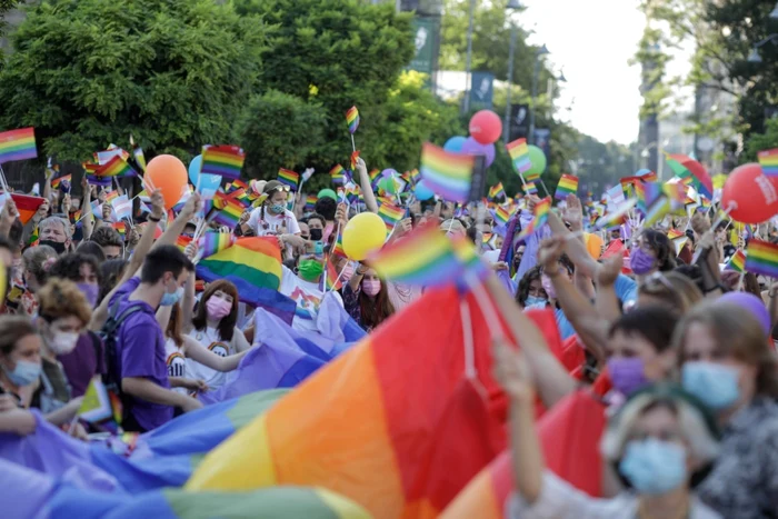 Marşul Bucharest Pride - 14 aug 2021 / FOTO Inquam Photos / George Călin