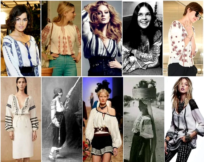 Marile case de modă ale lumii inspirate de portul popular românesc Foto La blouse roumaine