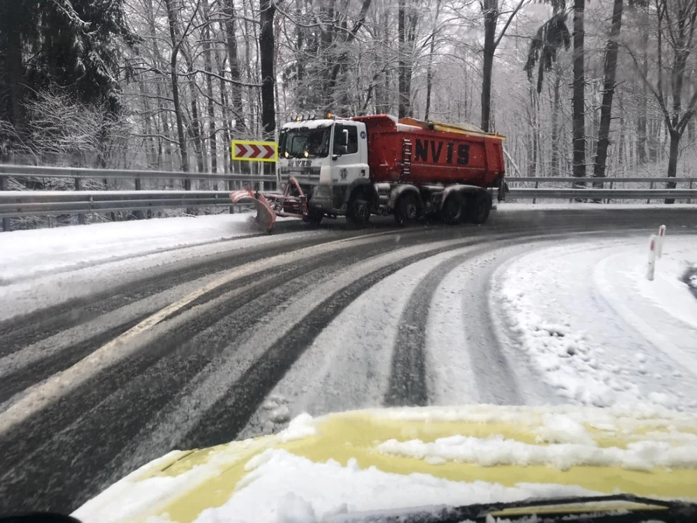 Se circulă în condiții de iarnă în 7 județe FOTO Arhivă Adevărul