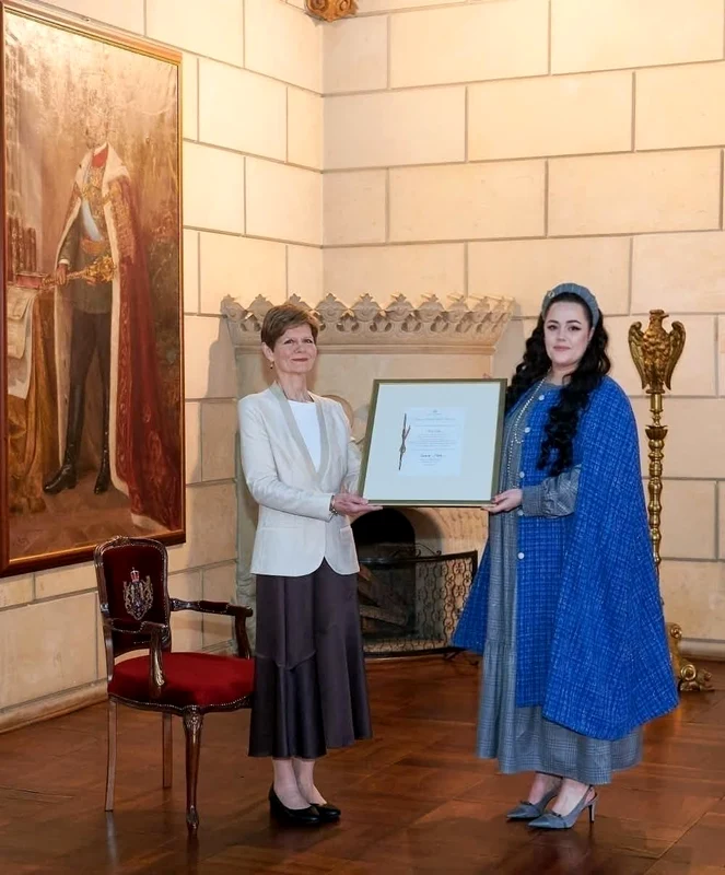 Ana Istodorescu alias NITA SAO este furnizor al Casei Regale din 2025. FOTO: Daniel Angelescu/Casa Majestății Sale