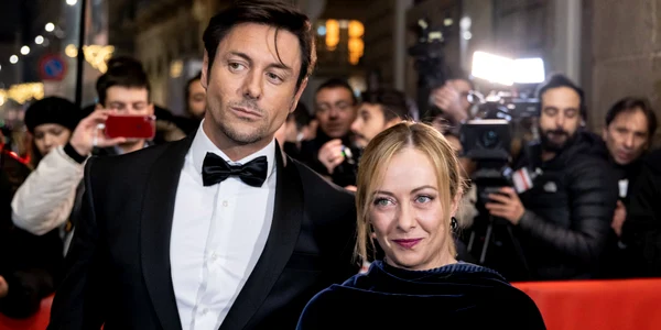 Giorgia Meloni si Andrea Giambruno FOTO Profimedia jpg