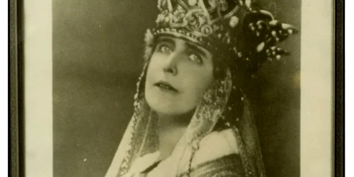 Regina Maria după întâlnirea cu indienii Sioux