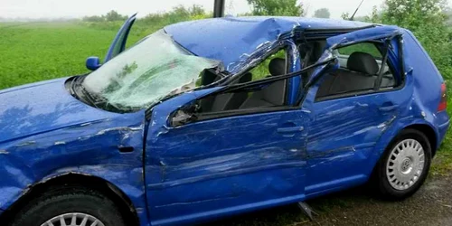 Accident Chiliseni. FOTO ISU Suceava