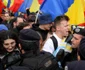 Platforma Unionistă Acţiunea 2012 organizează marşul Luptă pentru Basarabia în Bucureşti sâmbătă 22 octombrie 2016 FOTO Inquam Photos Adriana Neagoe