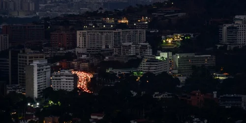 Venezuela Caracas pana de curent FOTO AFP