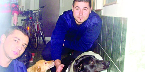 Căţeluşa a fost adoptată de poliţiştii comunitari