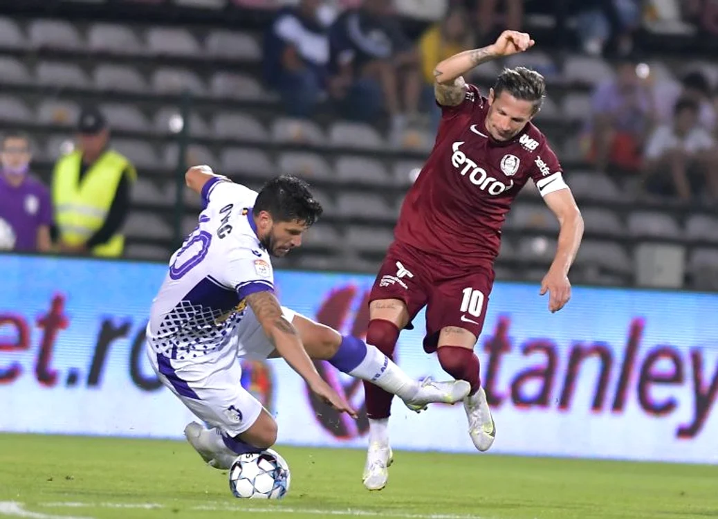 Ciprian Deac este cel mai folosit jucător din lotul CFR ClujFOTO: Sportpictures.eu