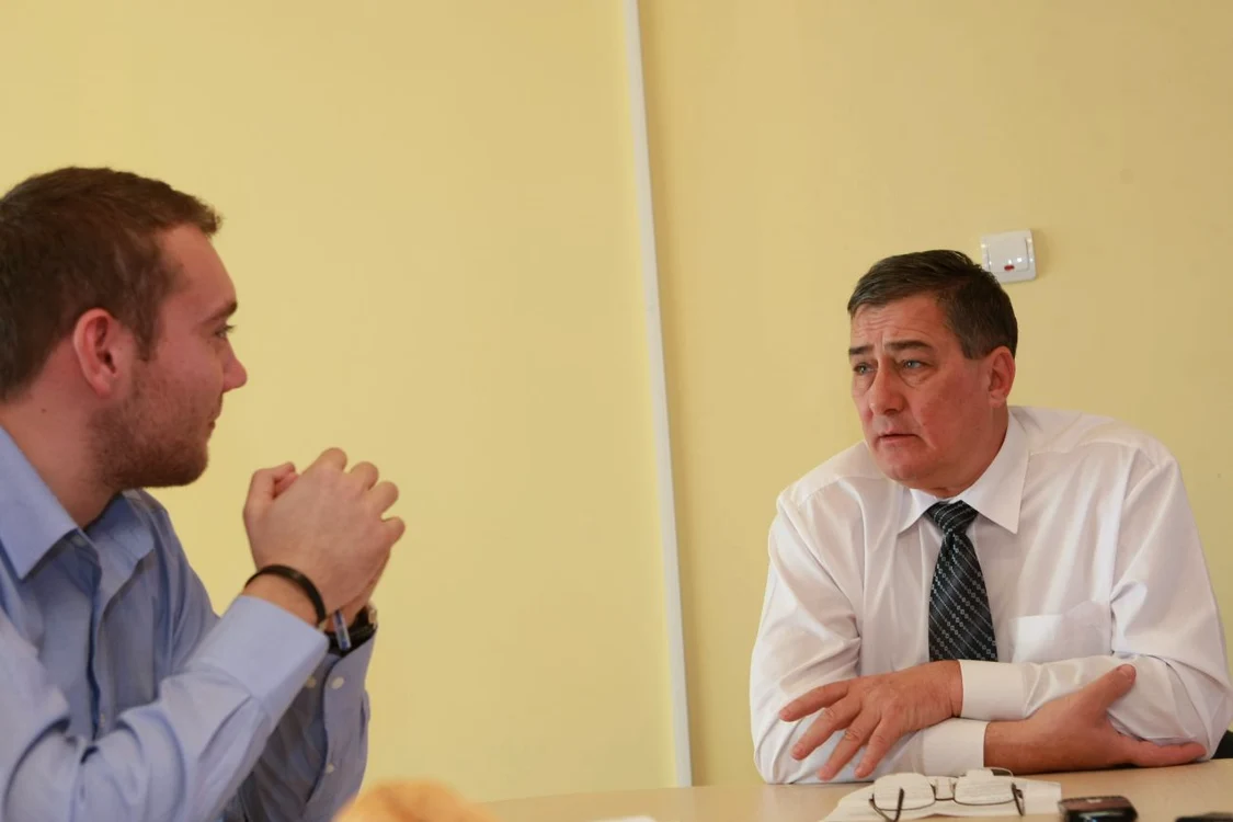 Prefectul Eugen Georgescu, in redactia Ads Craiova