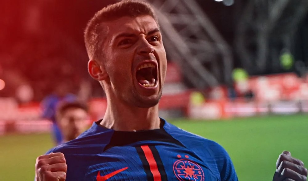 FCSB câștigă la Arad cu „o rușine de penalty” și egalează liderul din Superliga