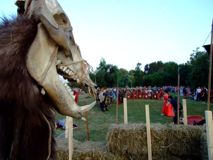 Marea bătălie dintre daci şi romani - la Festivalul Antic Tomis FOTO S.I.