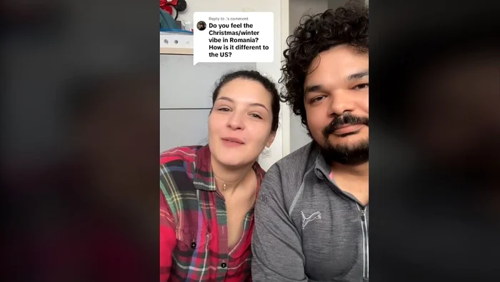 Cuplul a fost foarte impresionat de România / foto: captura video