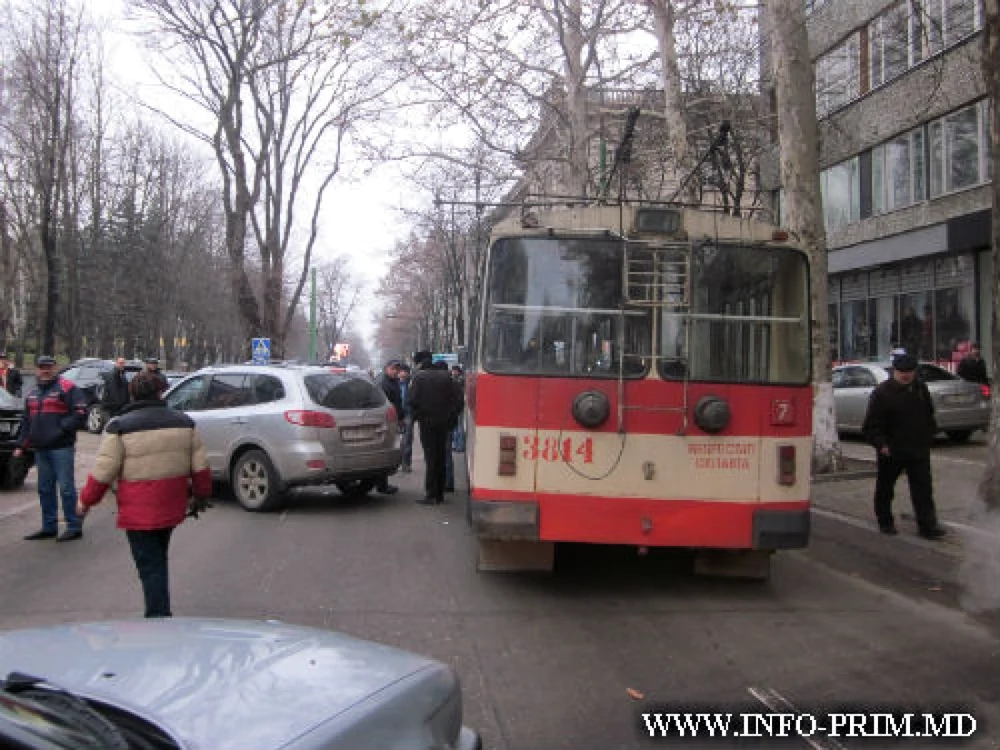 Automobilul a pornit singur din loc FOTO Info-Prim Neo