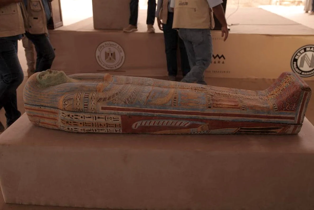 Ateliere de mumificare, descoperite la Saqqara (foto: Facebook / Ministry of Tourism and Antiquities)