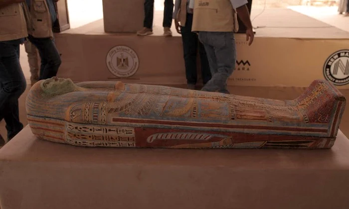 Ateliere de mumificare,  descoperite la Saqqara (foto: Facebook / Ministry of Tourism and Antiquities)