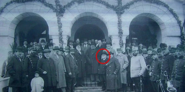 Inaugurarea CAsei Naţionale. Profesorul Belloescu