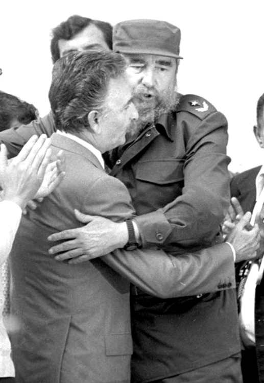 Fernando Gutiérrez Barrios si Fidel Castro foto arhiva personala Gus Russo jpg