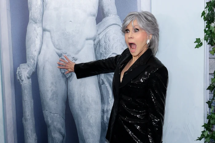 Jane Fonda spune că industriea divertismentului e amenințată. FOTO Getty Image