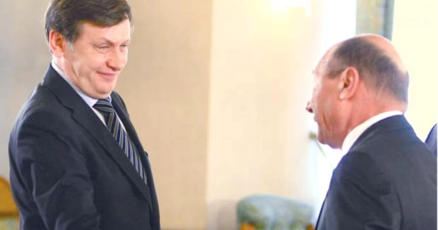 Crin Antonescu şi Traian Băsescu 