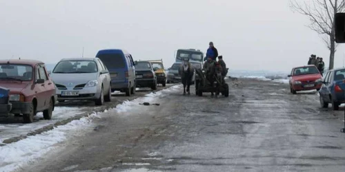 În prezent, centura de est e tranzitată mai mult de camioane şi căruţe