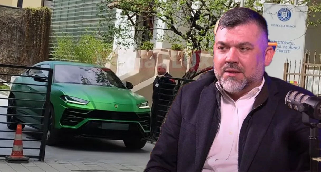 Mașina Lamborghini condusă de fostul șef ITM, deținută de o firmă cu cifră mică de afaceri și mulți acționari de-a lungul timpului