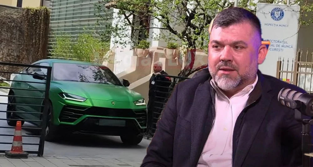 Mașina Lamborghini condusă de fostul șef ITM, deținută de o firmă cu cifră mică de afaceri și mulți acționari de-a lungul timpului