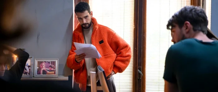 Anghel Damian, showrunner-ul serialului “Cei Trimiși” foto: Pro TV 