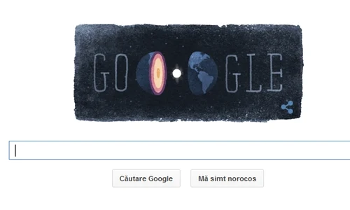 Inge Lehmann, omagiată de Google printr un doodle care prezintă structura internă a Pământului  În centru se află nucleul dur, strălucitor jpeg