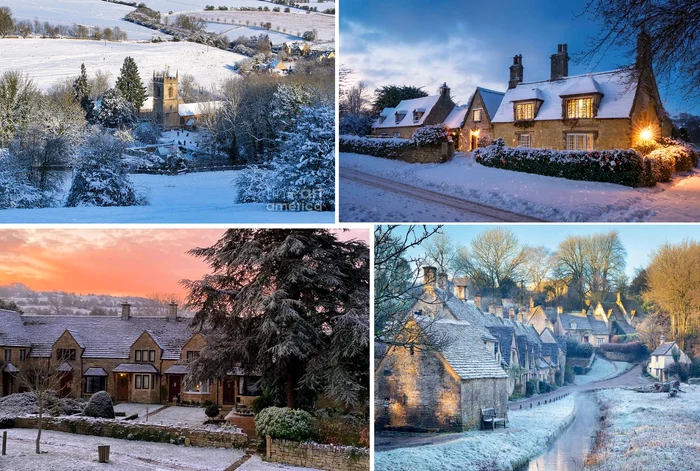 Cotswolds Anglia o destinație excelentă pentru vacanța de iarnă Foto Colaj DMS