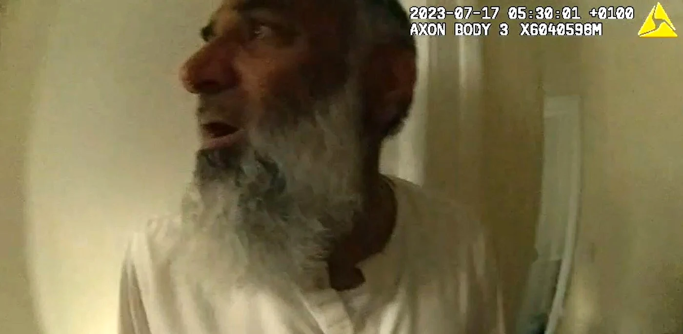 Anjem Choudary a fost ridicat de poliția britanică din locuința sa FOTO PROFIMEDIA