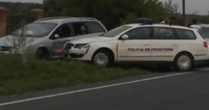 Incident cu migranţii în judeţul Timiş FOTO captură video Poliţia de Frontieră