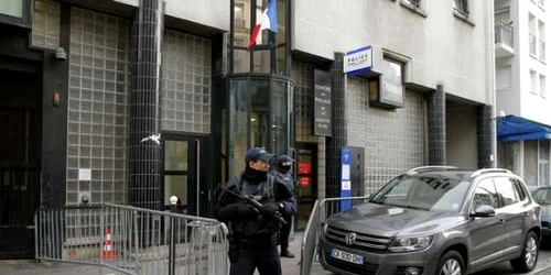 Comisariatul din cartierul parizian Goute d'Or vizat de un islamist FOTO ENA/AP