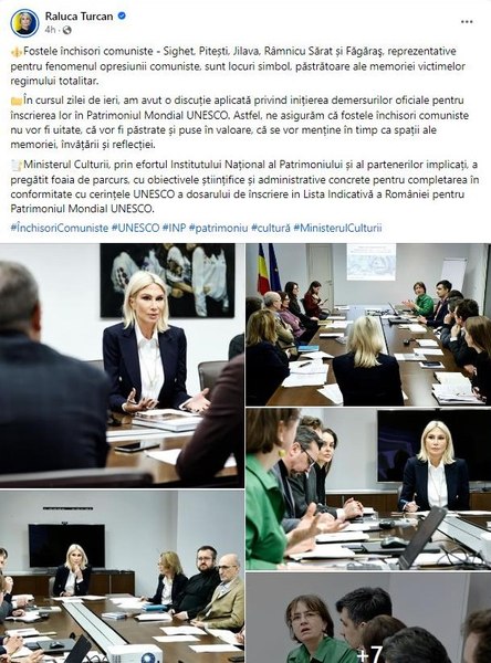 Fostele închisori comuniste ar putea intra în Patrimoniul Mondial UNESCO
