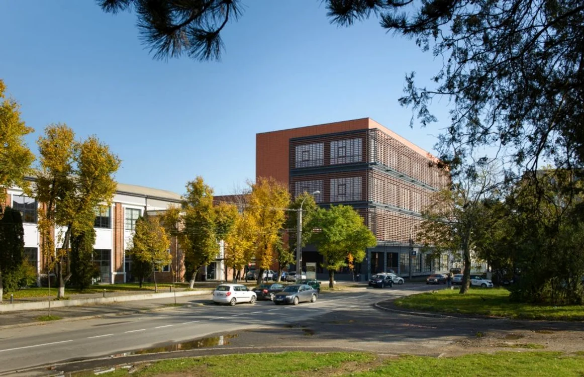 O parte din clădirea Liberty Technology Park din Cluj  FOTO Liberty Technology Park