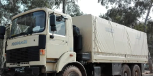 Prototipul trimis în Pakistan este destinat transportului echipamentelor speciale ale soldaţilor