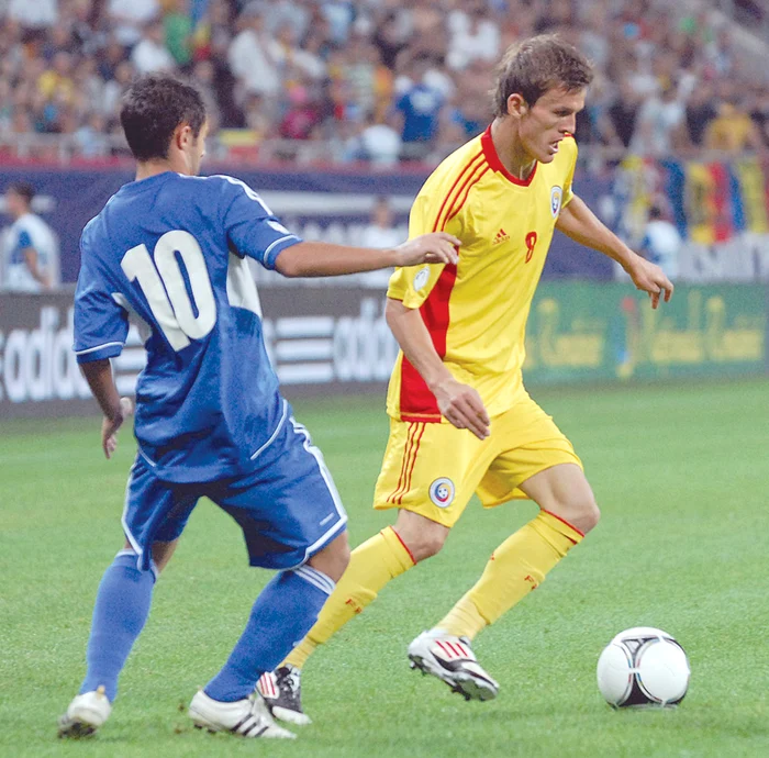 
    Lazăr a marcat primul  său gol pentru naţională  