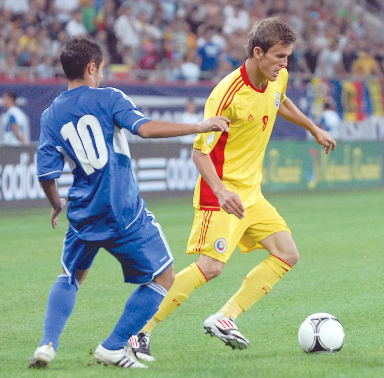 Lazăr a marcat primul său gol pentru naţională