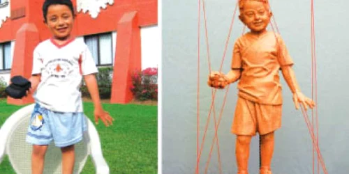 Statuie pentru gripa porcină-Ştiri pe scurt