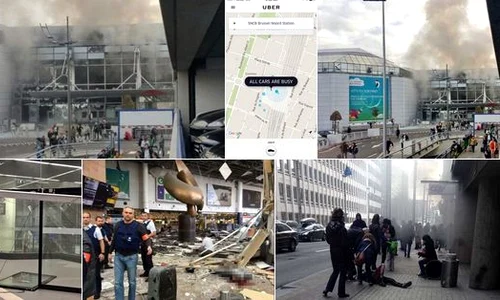 Bruxelles, un oraș cuprins de haos și de panică jpeg