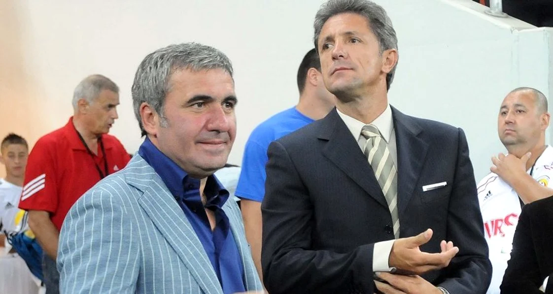 Foști colegi la echipa națională, Hagi și Popescu conduc astăzi clubul Farul Constanța