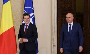 Nicusor Dan Ilie Bolojan, noul premier al Romaniei  Foto Inquam Photos George Calin (1) jpg