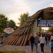 Proiectul viitorului Parc al Prieteniei Româno-Americane „Donald Trump.FOTO: Facebook/Daniel Băluță