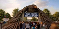 Proiectul viitorului Parc al Prieteniei Româno-Americane „Donald Trump.FOTO: Facebook/Daniel Băluță