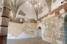 Noi fresce descoperite în Sala Dietei din Castelul Corvinilor (© Muzeul Castelul Corvinilor)