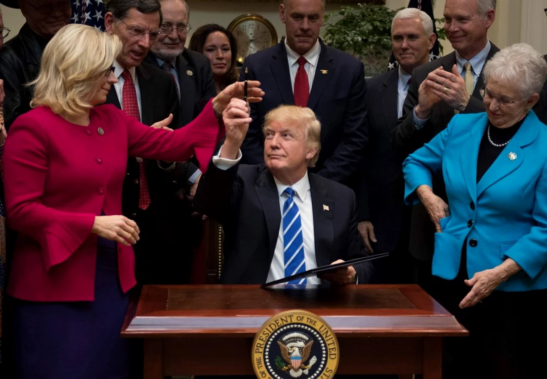 Liz Cheney și Donald Trump Foto: Arhivă