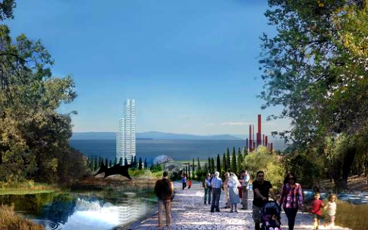 Viitoarea staţiune turistică la sud de Atena. FOTO Lamda Developements
