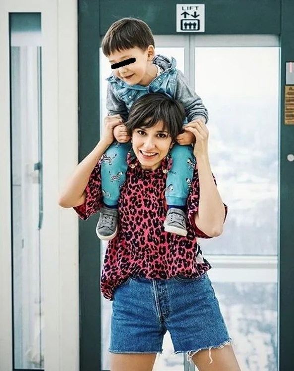 Dana Rogoz își adoră băiețelul