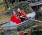 Anca Țurcașiu și Călin Șerban au făcut o plimbare cu barca / FOTO: Facebook