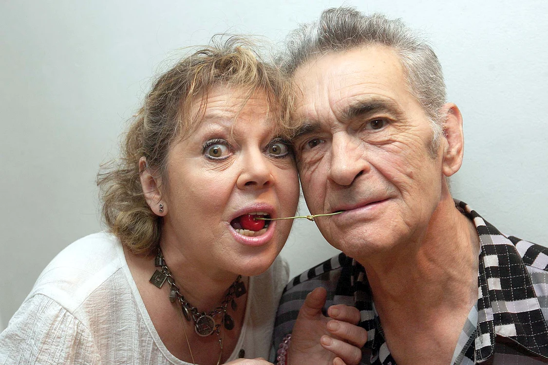 Anca Pandrea şi ✝ Iurie Darie, fericiţi împreună