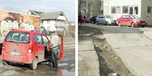 Strada Fermelor arată ca o uliţă de la ţară iar strada Dărmăneşti pare că este albia unui râu