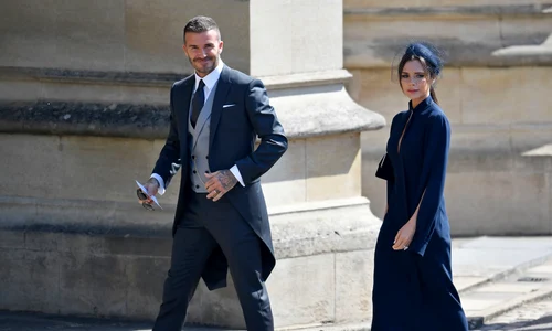David și Victoria Beckham la nunta Ducilor de Sussex, Profimedia jpg